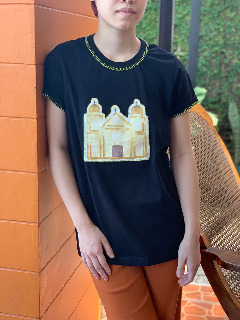 Hand-Painted Shirt (Church) - Island Girl