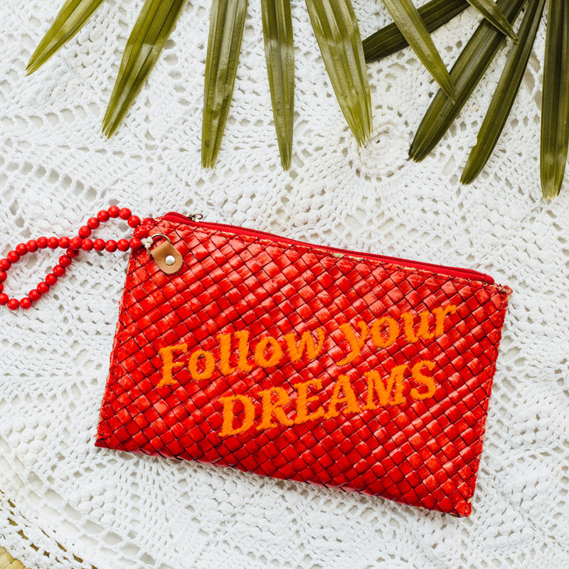 Quote Clutch: Follow Your Dreams - Island Girl