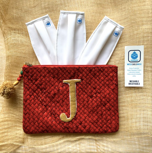PRE-ORDER: Pandan Personalized Clutch with Masks