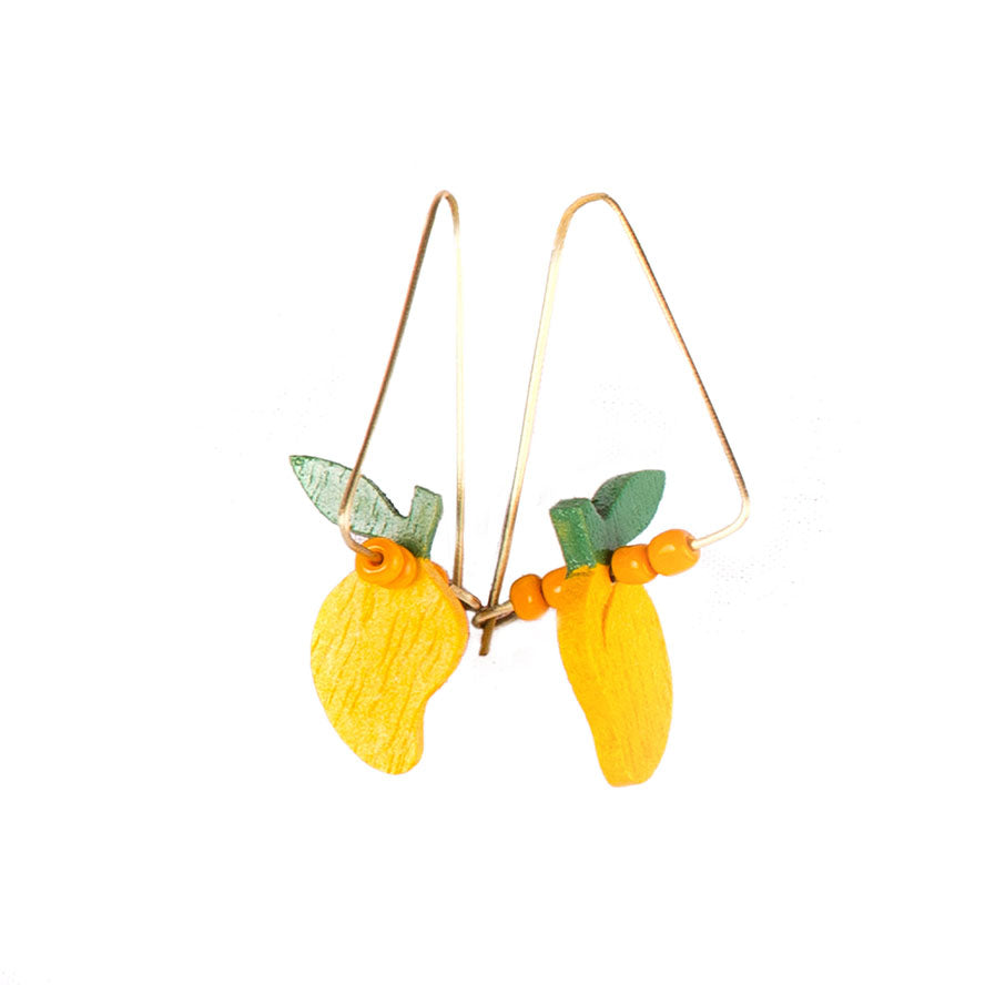 Dangling Mango Earrings - Island Girl