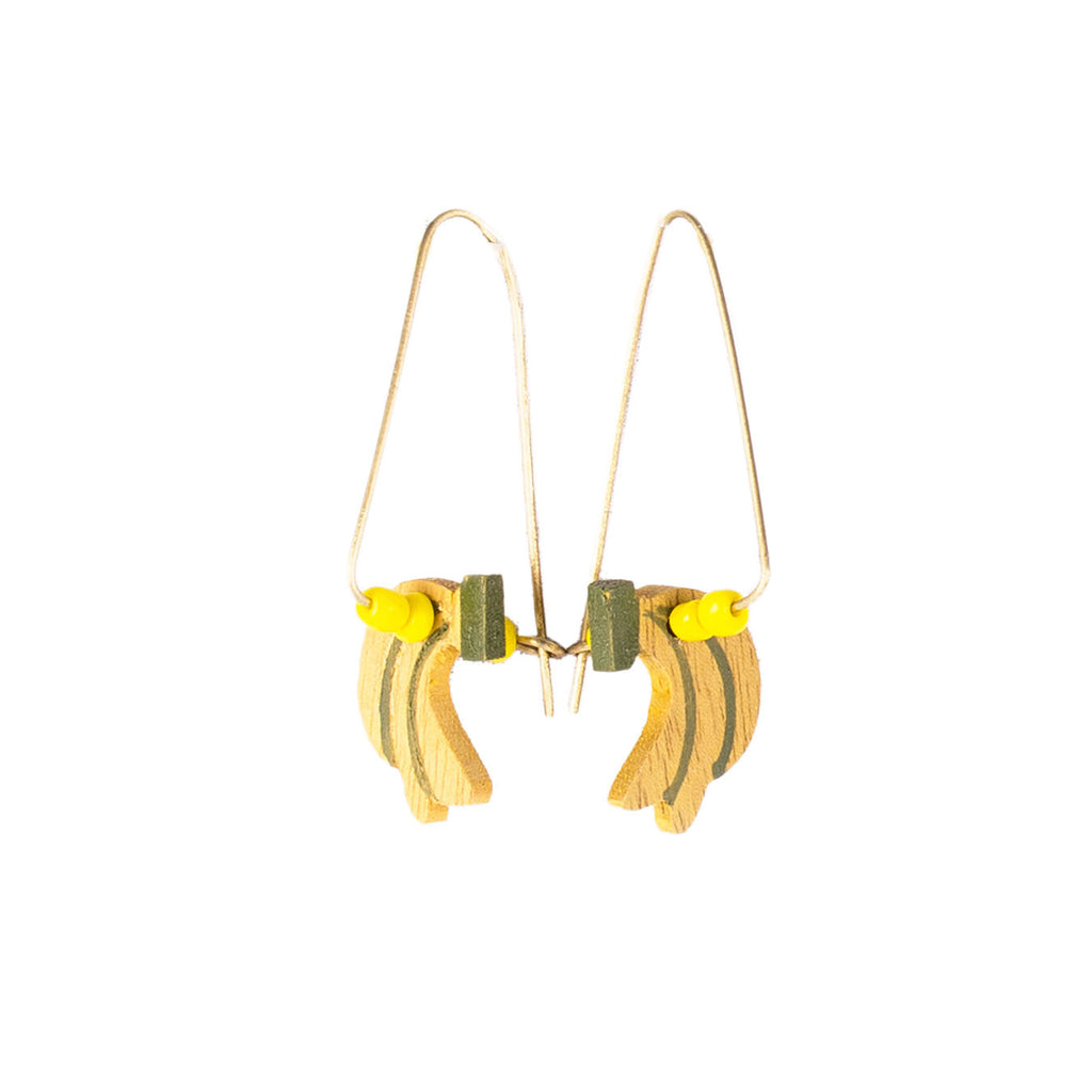 Dangling Banana Earrings - Island Girl